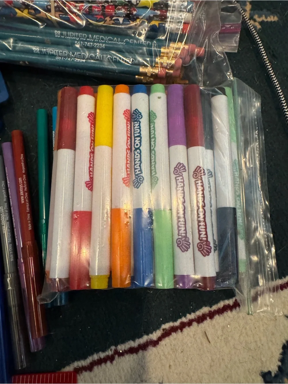 Assorted School & Office Art Supplies Kit - Multicolor